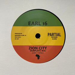 Earl Sixteen / Manasseh Zion City Vinyl