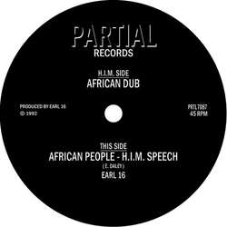 Earl 16 African People - Him Speech VINYL LP