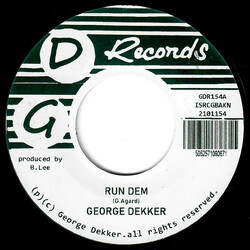 George Dekker Run Dem / Foey Man Vinyl