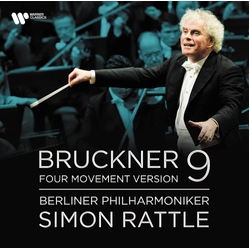 Sir Simon Rattle Berliner Phil-Bruckner: Symphony No. 9 (Four VINYL LP