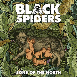 Black Spiders Sons Of The North Vinyl LP