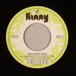 Kinny Enough Said / Desire Vinyl