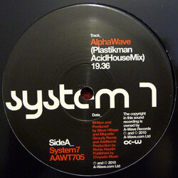 System 7 Alpha Wave (Plastikman Acid House Mix) / High Plains Drifter (Voyager Remix) Vinyl
