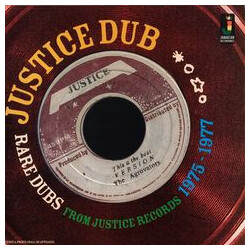 Various Justice Dub Rare Dubs From Justice Records 1975 - 1977 Vinyl LP