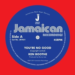 Ken Boothe You'Re No Good / Out Of Order Dub (Ep) VINYL LP