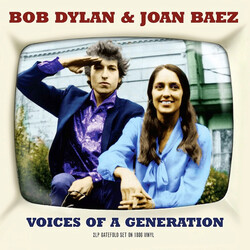 Bob Dylan / Joan Baez Voices Of A Generation Vinyl 2 LP