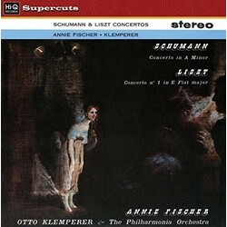 Robert Schumann / Franz Liszt / Annie Fischer / Otto Klemperer / Philharmonia Orchestra Concerto In A Minor / Concerto No. 1 In E Flat Major Vinyl LP