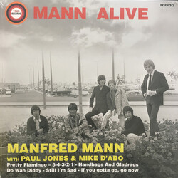 Manfred Mann / Paul Jones / Mike D'Abo Mann Alive Vinyl LP