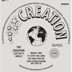 The Creation (2) Live on Radio & TV 1966-1967 Vinyl