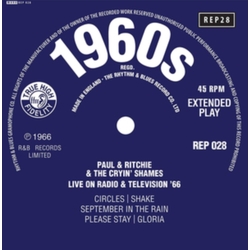 Paul & Ritchie & The Cryinf Shames Live On Radio & Television 66 Ep Vinyl