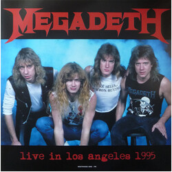 Megadeth Live In Los Angeles 1995 Vinyl
