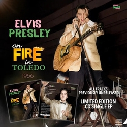 Elvis Presley On Fire In Toledo - 1956 (Green Vinyl + Cd) VINYL LP