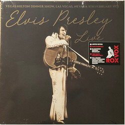 Elvis Presley Elvis Presley Live (Vegas Hilton Dinner Show, Las Vegas, Nevada 5th February 1973) Vinyl LP