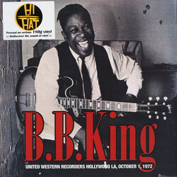 B.B. King United Western Recorders Hollywood LA, October 1, 1972