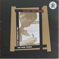 Julius Eastman Two Extended Pieces For Four Pianos Vinyl 2 LP