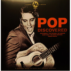 Elvis Presley / Cliff Richard / Roy Orbison / Buddy Holly / Everly Brothers / Connie Francis Pop Discovered Vinyl 3 LP