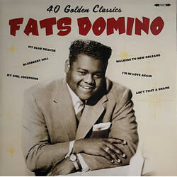 Fats Domino 40 Golden Classics Vinyl 2 LP