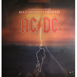 AC/DC Maximum Overload Live At The Paradise Theatre 1978 Vinyl LP