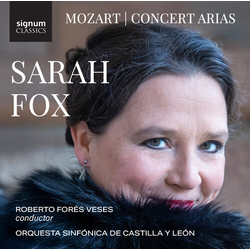 Sarah Fox Sarah Fox - Mozart Concert Arias VINYL LP