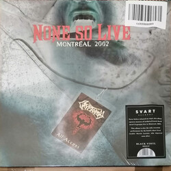 Cryptopsy None So Live Vinyl LP
