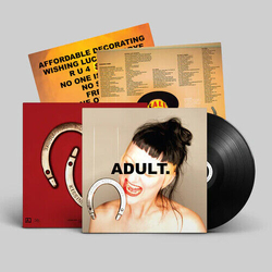 Adult. Kissing Luck Goodbye (Uk) VINYL LP