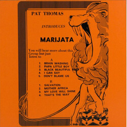 Pat Thomas (3) / Marijata Pat Thomas Introduces Marijata Vinyl LP