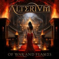 Alterium Of War & Flames - Fire Splatter Vinyl (Colv) (Uk) VINYL LP