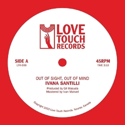 Ivana Santilli Out Of Sight, Out Of Mind B/W Air Of Love VINYL LP