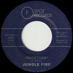 Jungle Fire Together B/W Movin' O VINYL LP