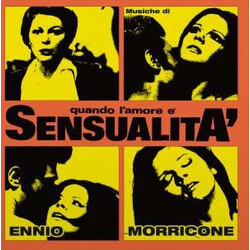 Ennio Morricone Quando L'amore È Sensualita Vinyl 2 LP