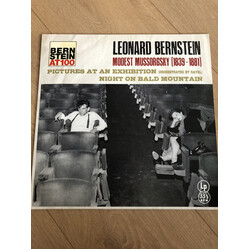 Leonard Bernstein Modest Mussorgsky 1839-1881 Vinyl