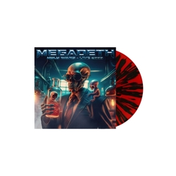 Megadeth-Holy Wars - Live 2000 (Red W Black Splatter Vinyl) VINYL LP
