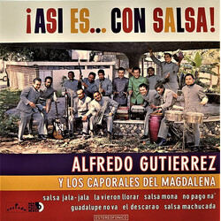 Alfredo Gutierrez / Los Caporales Del Magdalena ¡Asi Es... Con Salsa! Vinyl LP
