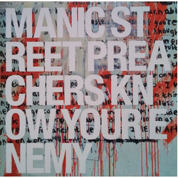 Manic Street Preachers Know Your Enemy Vinyl LP