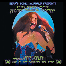 Big Brother & The Holding Company / Janis Joplin Live At The Carousel Ballroom 1968 Vinyl 2 LP