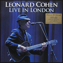 Leonard Cohen Live In London Vinyl 3 LP