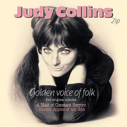 Judy Collins Golden Voice of Folk. Two Original Albums Vinyl 2 LP