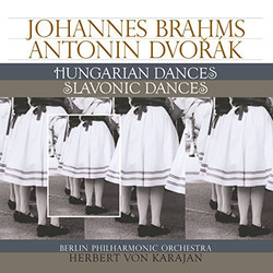 Herbert von Karajan / Berliner Philharmoniker / Johannes Brahms / Antonín Dvořák Hungarian Dances / Slavonic Dances Vinyl LP