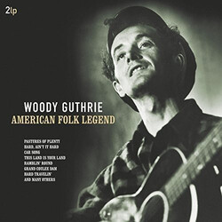 Woody Guthrie American Folk Legend Vinyl 2 LP