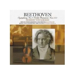 Ludwig van Beethoven / Herbert von Karajan Symphony N°.2 / Violin Romances N°.1 & 2 Vinyl LP