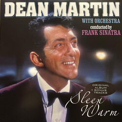 Dean Martin Sleep Warm with Orchestra Conducted by Frank Sinatra Vinyl LP