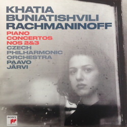 Khatia Buniatishvili / Sergei Vasilyevich Rachmaninoff / The Czech Philharmonic Orchestra / Paavo Järvi Piano Concertos Nos 2&3 Vinyl 2 LP