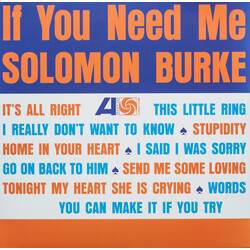 Solomon Burke If You Need Me Vinyl LP