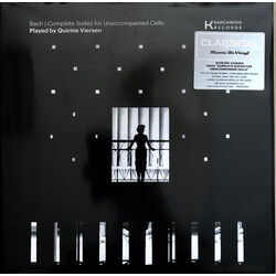 Johann Sebastian Bach / Quirine Viersen Complete Suites For Unaccompanied Cello Vinyl 3 LP