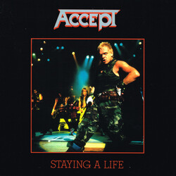 Accept Staying A Life Vinyl 2 LP