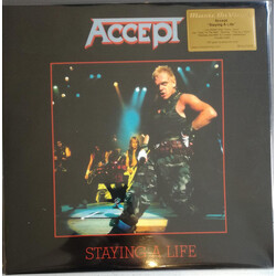 Accept Staying A Life Vinyl 2 LP