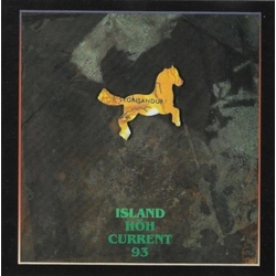 Current 93 Höh-Island (Dark Green Vinyl) VINYL LP