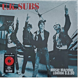UK Subs Music Machine London 8.8.80 Vinyl LP