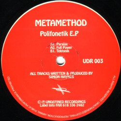 Metamethod Polifonetik EP Vinyl