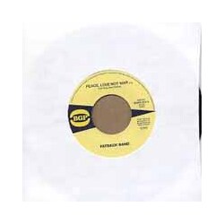 Johnny King And The Fatback Band Peace Love And Not War / Put It In Vinyl 7"